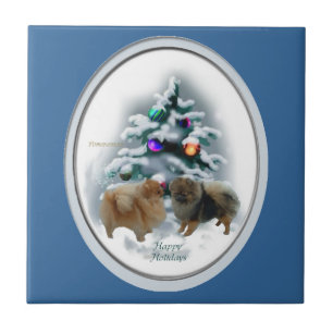 Spitz Weihnachten Fliese