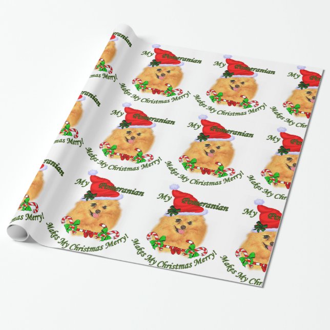 Spitz Weihnachten Geschenkpapier (Ungerollt)