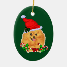 Spitz Weihnachten Keramik Ornament