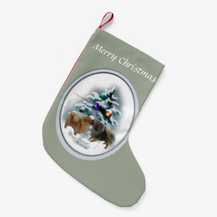 Spitz-Weihnachten Kleiner Weihnachtsstrumpf