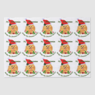 Spitz Weihnachten Seidenpapier