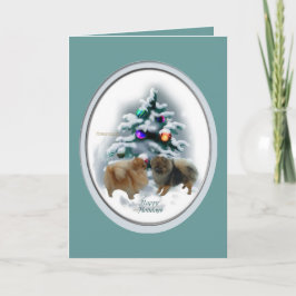 Spitz Weihnachtsgeschenke Feiertagskarte