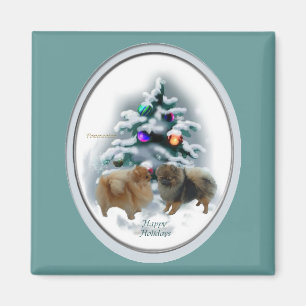 Spitz Weihnachtsgeschenke Magnet