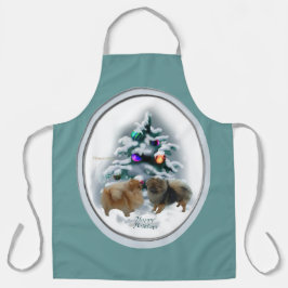 Spitz Weihnachtsgeschenke Schürze