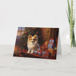 Spitz Weihnachtskarte 2 Dankeskarte