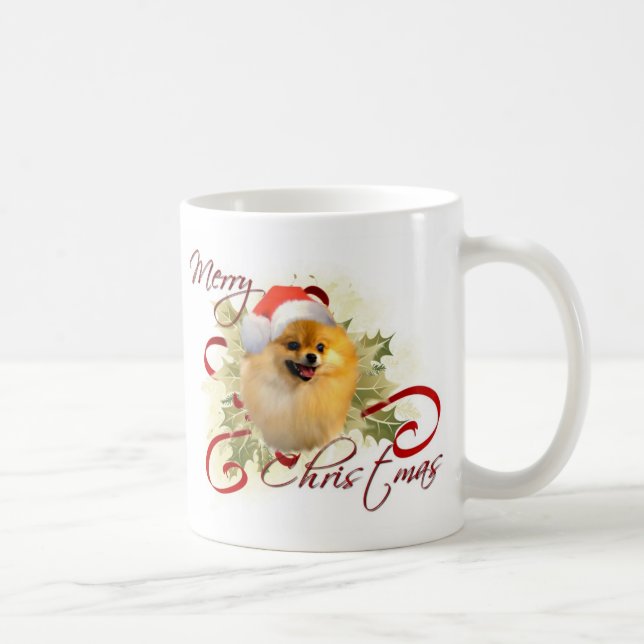 Spitz-WeihnachtsTasse Tasse (Rechts)