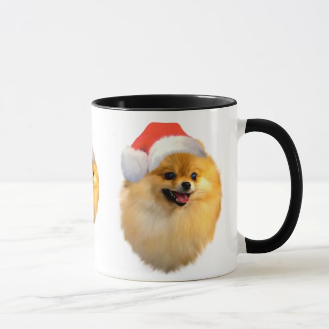 Spitz-WeihnachtsTasse Tasse (Rechts)