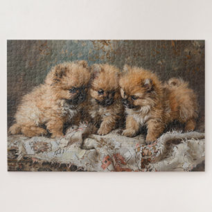 Spitz Welppy Trio Vintag Puzzle