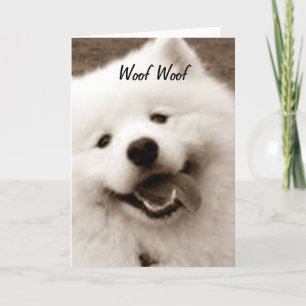 SPITZ WISHES GLÜCKLICH BIRTHTAG "VON DER GRUPPE" KARTE