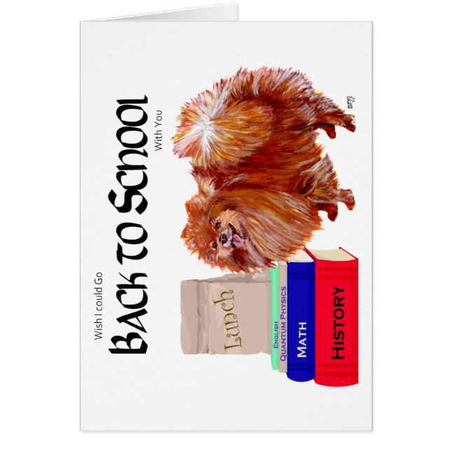 Spitz zurück zur Schule (Vorne)