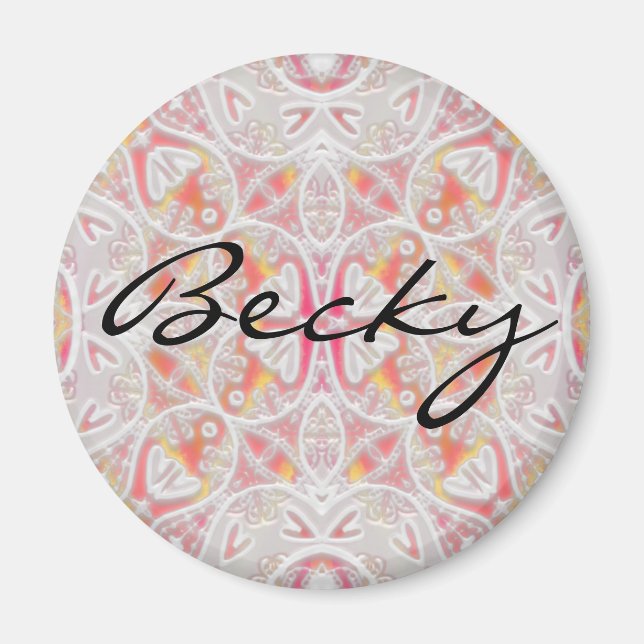 Spitze, Becky Magnet (Vorne)
