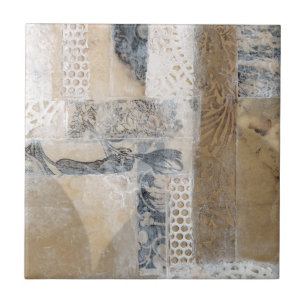 Spitze-Collage I Fliese