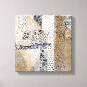 Spitze-Collage I Leinwanddruck