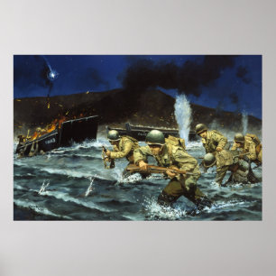 Spitze der Lawine durch Druck Keith Rocco Poster