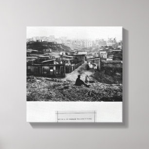 Spitze der Rue Champlain Paris, 1858-78 Leinwanddruck
