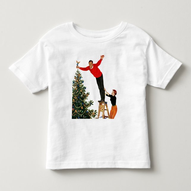 Spitze des Baums Kleinkind T-shirt (Vorderseite)
