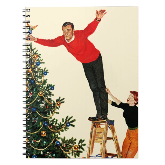 Spitze des Baums Notizblock (Vorderseite)