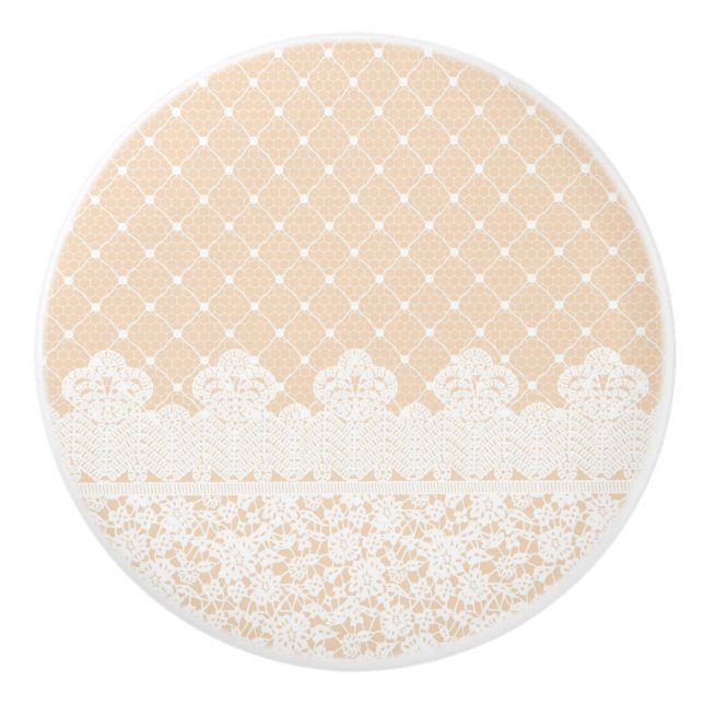 Spitze-Grenze Keramikknauf (Vorderseite)