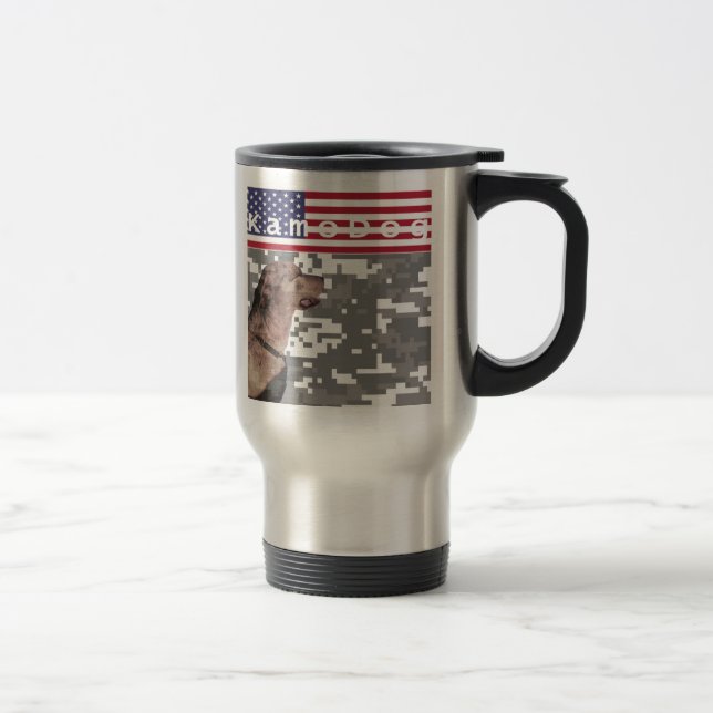 Spitze KamoDog Reise-Tasse Reisebecher (Rechts)