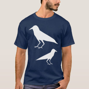Spitze Krähen auf Ihrem Shirt
