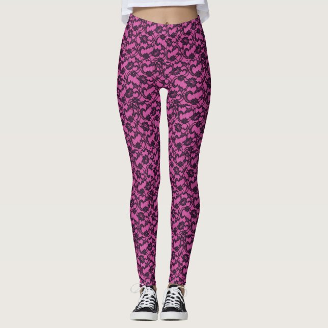 Spitze Leggings (Vorderseite)