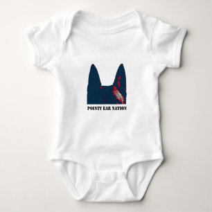Spitze Ohr-Nation Baby Strampler