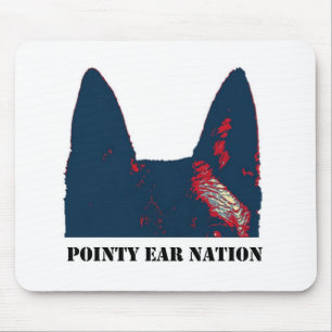 Spitze Ohr-Nation Mousepad
