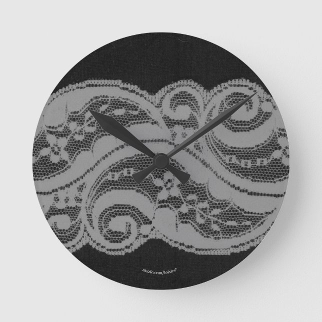 Spitze Runde Wanduhr (Vorderseite)