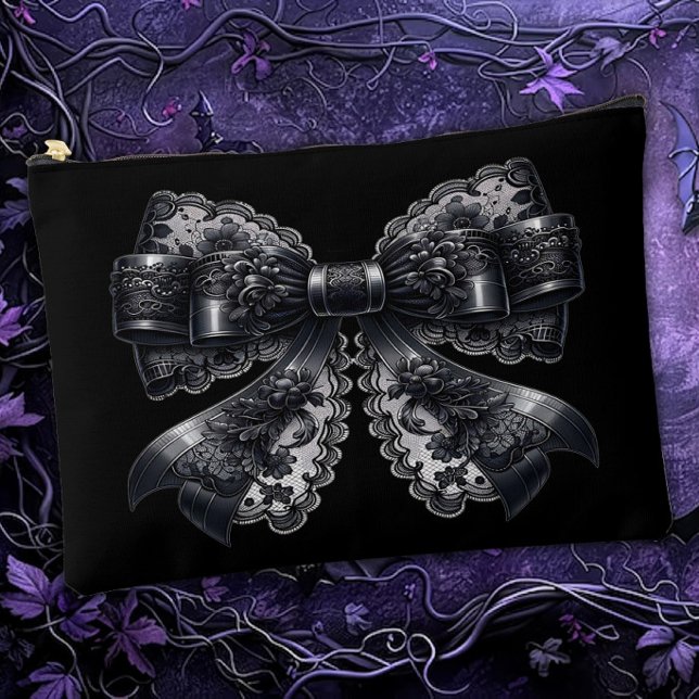 Spitze Schleife Dark Gothic Zubehörtasche (Von Creator hochgeladen)