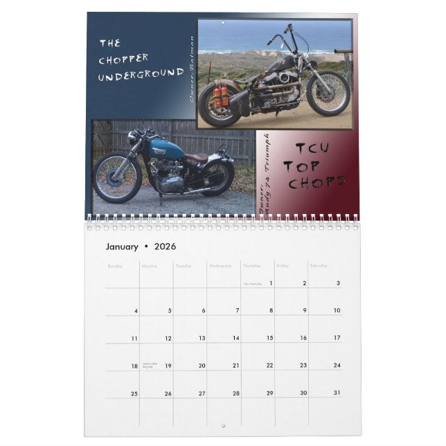 Spitze TCU hackt Kalender 2012 (Jan 2026)