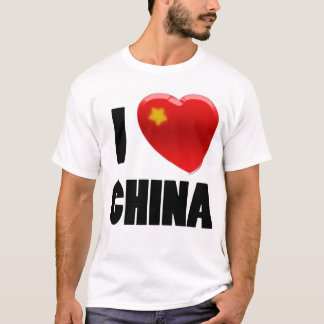 Spitze tee007 I Liebe-China T-Shirt