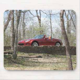 Spitze unten Mousepad