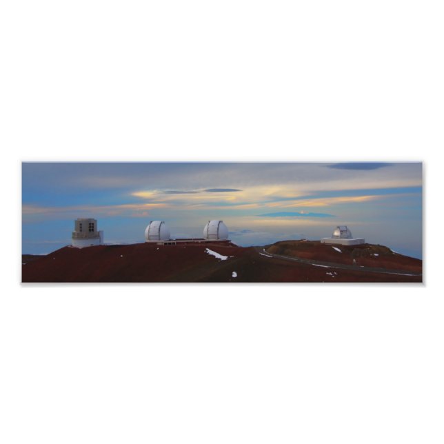 Spitze von Mauna Kea Fotodruck (Vorne)