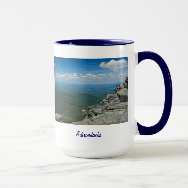 Spitze von Whiteface Berg, Adirondacks, NY Tasse (Rechts)