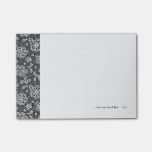 Spitzegewebemuster 1 post-it klebezettel