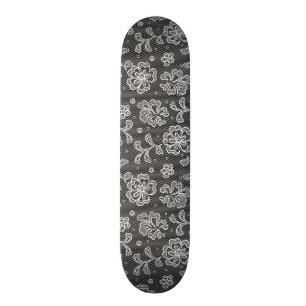 Spitzegewebemuster 1 skateboard