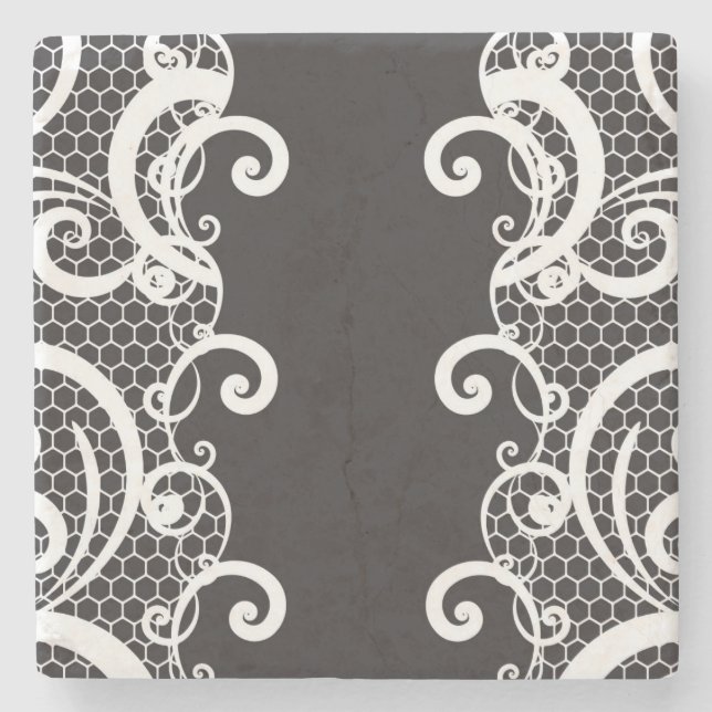 Spitzehintergrund 1 steinuntersetzer (Vorderseite)