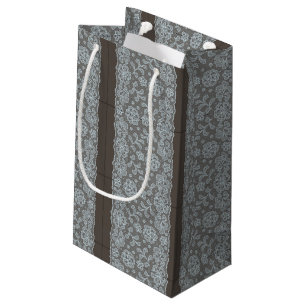 Spitzemuster, Blume Vintage 6 Kleine Geschenktüte
