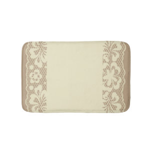 Spitzemuster, Blume Vintage 7 Badematte