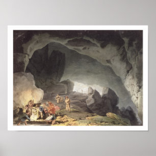 Spitzen durchlöchern, Derbyshire (Farbstich) Poster