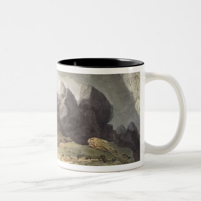 Spitzen-Loch Josephs Mallord William Turner |, Zweifarbige Tasse (Rechts)
