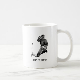 Spitzen Sie es oben! Kaffeetasse