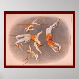 SPITZENakrobat im Haus Poster