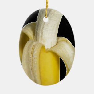 "Spitzenbanane " Keramikornament