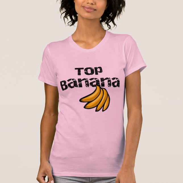 Spitzenbananen-T-Shirts und Geschenke T-Shirt (Vorderseite)