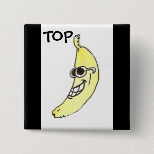 Spitzenbananenknopf Button