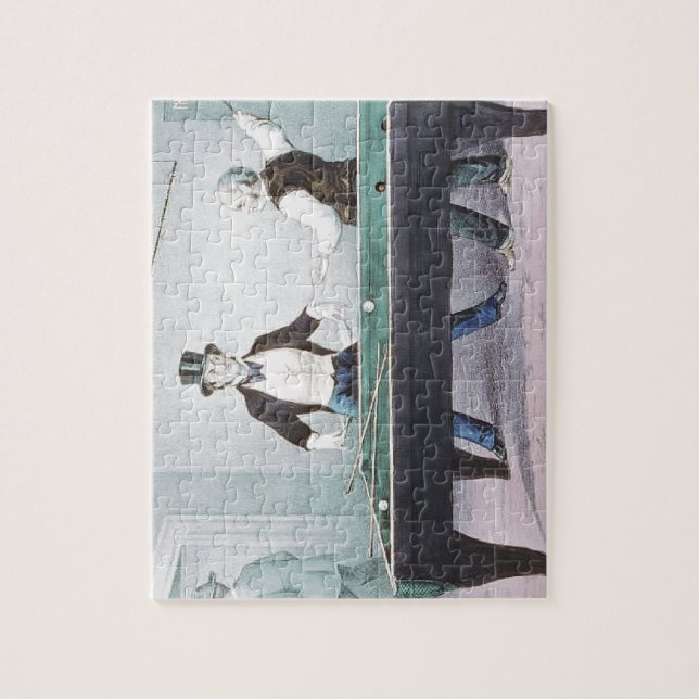 SPITZENbillard Puzzle (Vertikal)