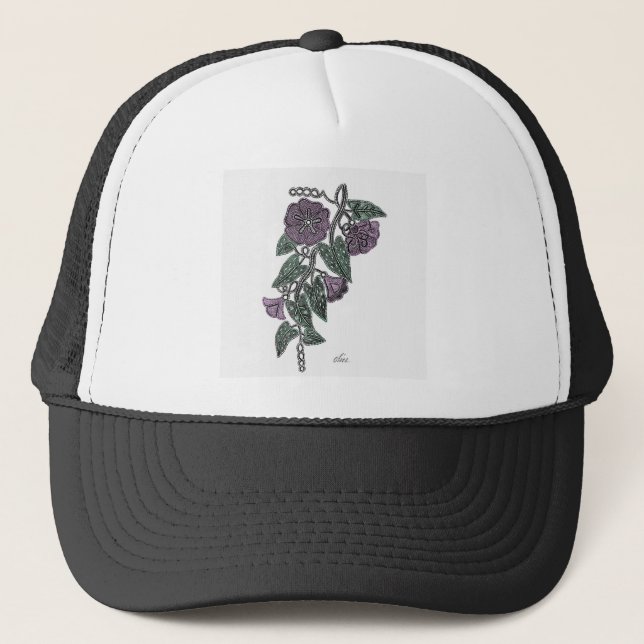 SpitzenBlume Truckerkappe (Vorderseite)