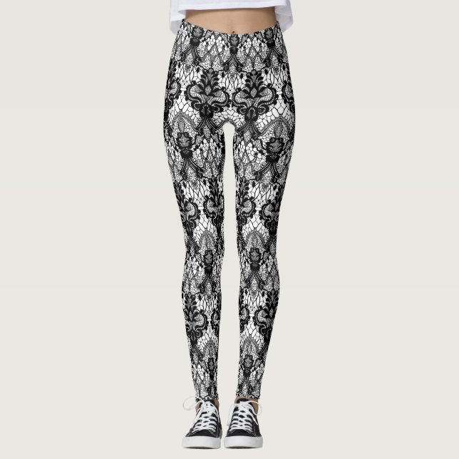 ‚Spitzenboss‘ Leggings (Vorderseite)