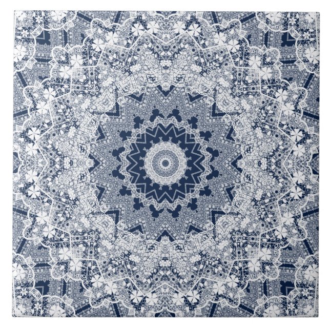 Spitzendekoration Fliese (Vorderseite)